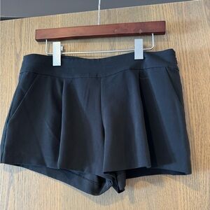 Parker silky black shorts